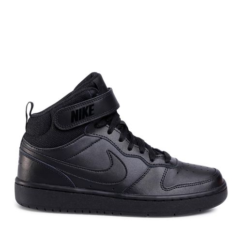 Chaussures Nike Court Borough Mid 2 (GS) CD7782 001 Black/Black/Black - Chaussures.fr - Modalova