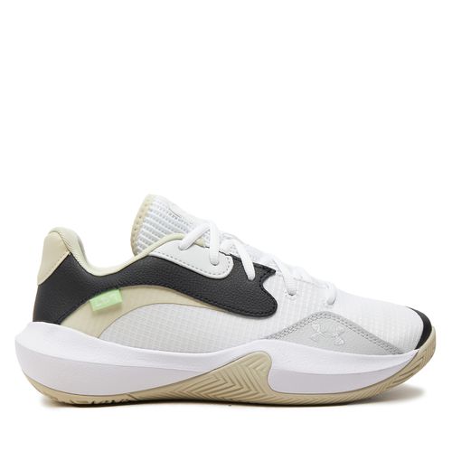 Chaussures de basketball Under Armour UA Lockdown 7 Low 3027646 Blanc - Chaussures.fr - Modalova