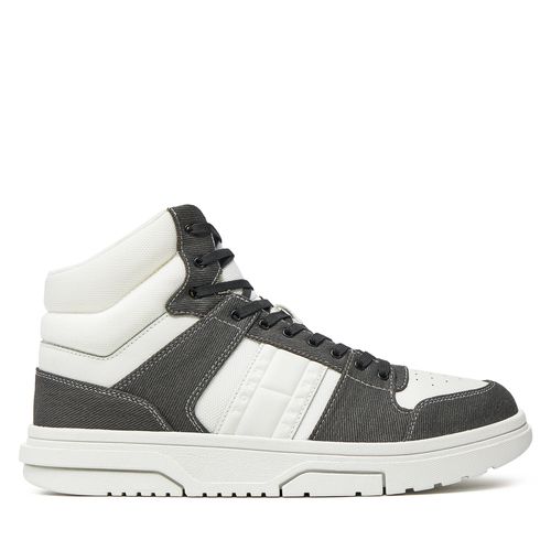 Sneakers Tommy Jeans The Brooklyn Mid Top EM0EM01430 Noir - Chaussures.fr - Modalova