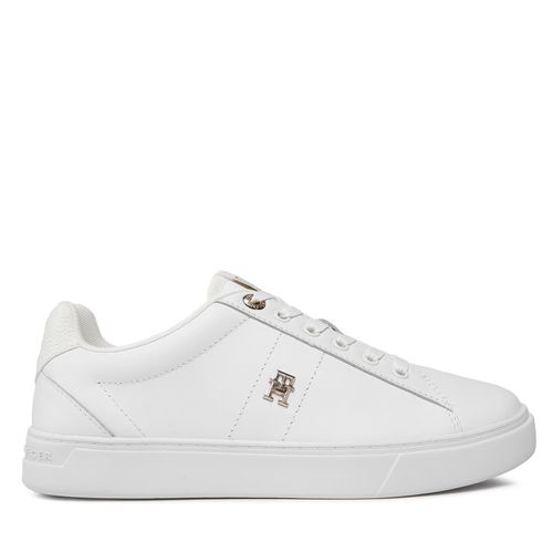 Sneakers Tommy Hilfiger Essential Elevated Court Sneaker FW0FW07685 Blanc - Chaussures.fr - Modalova