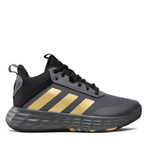 Chaussures adidas Ownthegame 2.0 K GZ3381 Grey Five/Matte Gold/Core Black - Chaussures.fr - Modalova
