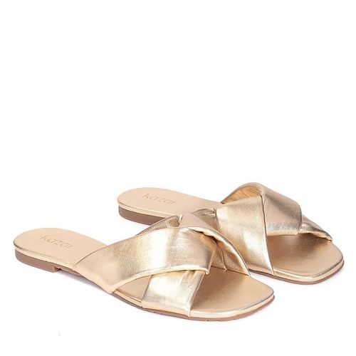 Mules / sandales de bain Kazar Elanie 60672-01-13 Złoty - Chaussures.fr - Modalova