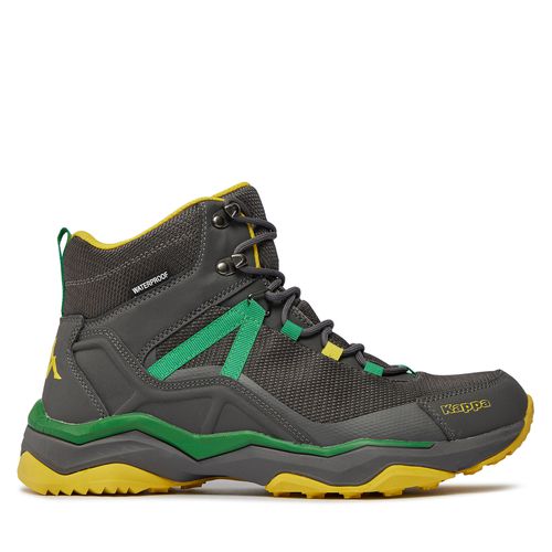 Chaussures de trekking Kappa Kombat Thunder Md Wp 341F7LW Grey Charcoal / Green Pine A01 - Chaussures.fr - Modalova