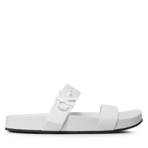Mules / sandales de bain Calvin Klein Jeans Comfort 2 YW0YW00598 Blanc - Chaussures.fr - Modalova