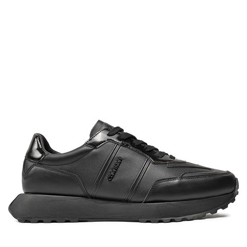 Sneakers Calvin Klein Low Top Lace Up Lth W/ Hf HM0HM01479 Noir - Chaussures.fr - Modalova