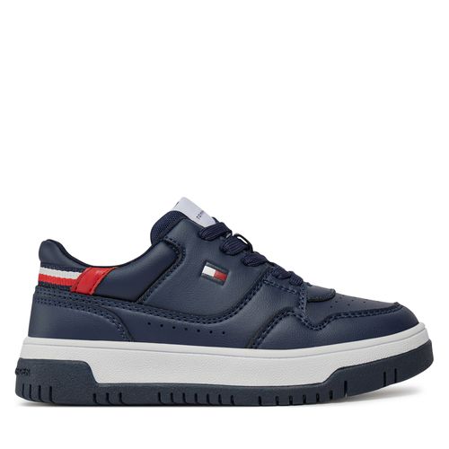 Sneakers Tommy Hilfiger Low Cut Lace-Up Sneaker T3X9-33367-1355 M Bleu marine - Chaussures.fr - Modalova