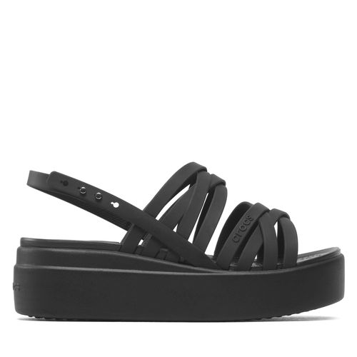 Sandales Crocs Brooklyn Strappy Lowwdgw 206751 Black - Chaussures.fr - Modalova