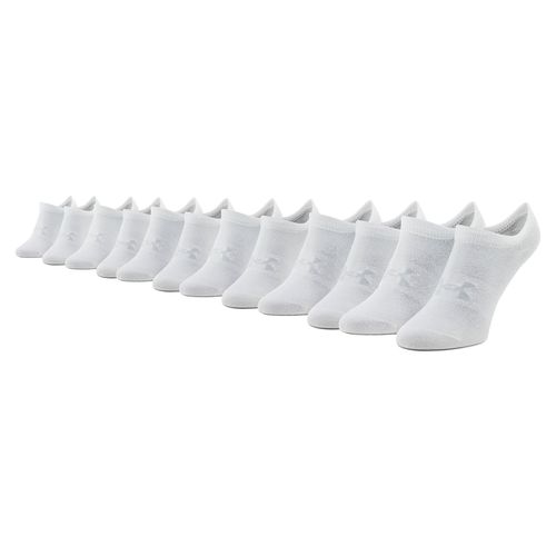 Lot de 6 paires de chaussettes basses unisexe Under Armour Ua Essential No Show 1370542-100 Blanc - Chaussures.fr - Modalova