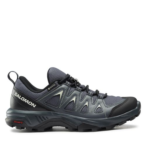 Chaussures de trekking Salomon X Braze GORE-TEX L47180800 India Ink/Black/Desert Sage - Chaussures.fr - Modalova