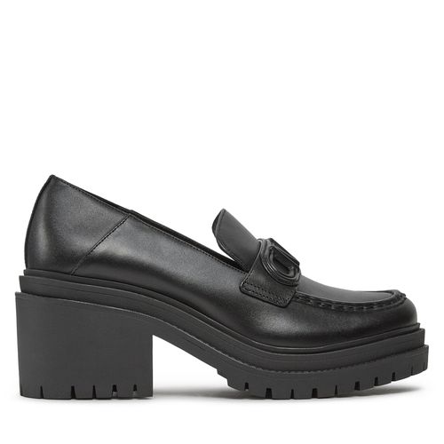 Chaussures basses MICHAEL Michael Kors Rocco Heeled Loafer 40H3RCMP1L Black - Chaussures.fr - Modalova