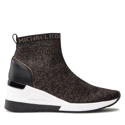 Sneakers MICHAEL Michael Kors Skyler Bootie 43F3SKFE5M Black/Bronze - Chaussures.fr - Modalova