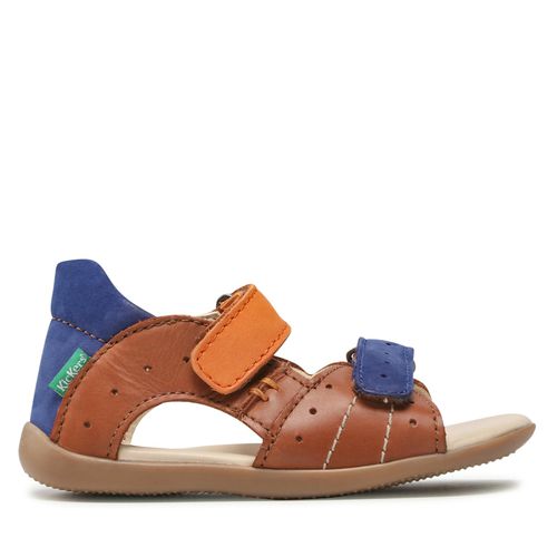 Sandales Kickers Boping-2 785406-10 S Camel Orange Blue - Chaussures.fr - Modalova
