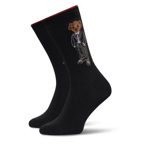 Chaussettes hautes Polo Ralph Lauren 455956264001 Noir - Chaussures.fr - Modalova