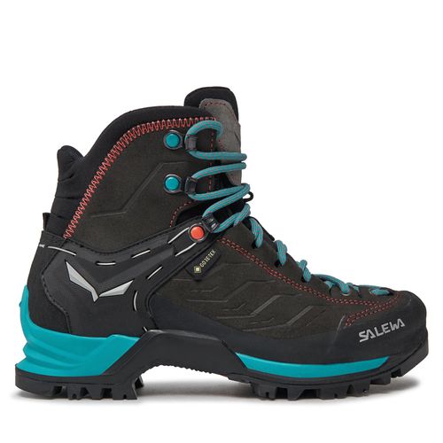 Chaussures de trekking Salewa Mtn Trainer Mid Gtx GORE-TEX 63459-0674 Magnet/Viridian Green - Chaussures.fr - Modalova