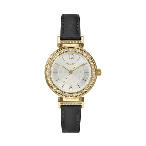 Montre Timex Dress TW2W48900 Gold/Black - Chaussures.fr - Modalova