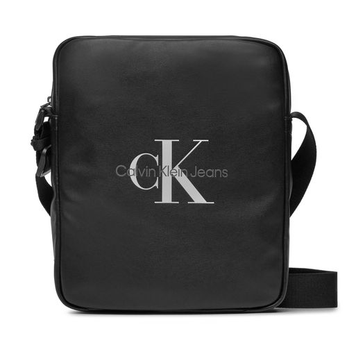 Sacoche Calvin Klein Jeans Monogram Soft Reporter 22 K50K511503 Noir - Chaussures.fr - Modalova