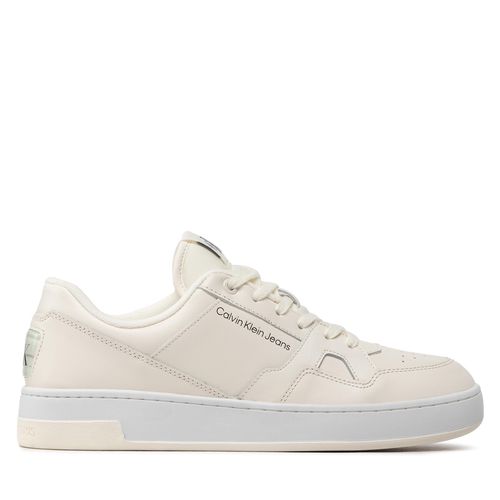 Sneakers Calvin Klein Jeans Basket Cupsole Lacup Low YM0YM00497 Off White 01V - Chaussures.fr - Modalova