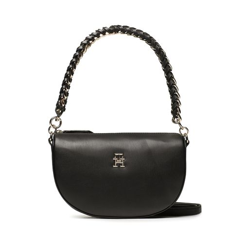 Sac à main Tommy Hilfiger Feminine Moon Crossover AW0AW14859 Noir - Chaussures.fr - Modalova