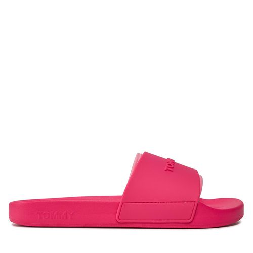 Mules / sandales de bain Tommy Jeans Tjw Pool Slide Seasonal EN0EN02432 Pink Alert THW - Chaussures.fr - Modalova