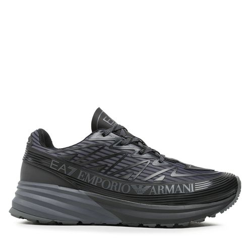 Sneakers EA7 Emporio Armani X8X129 XK307 S336 Triple Black - Chaussures.fr - Modalova