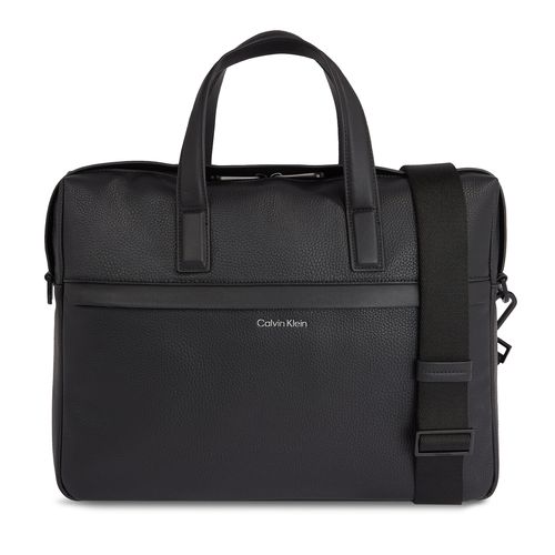 Sac ordinateur Calvin Klein Ck Must Laptop Bag K50K511596 Ck Black Pebble BEH - Chaussures.fr - Modalova