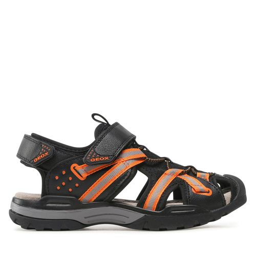 Sandales Geox J Borealis Boy J920RB0ME14C0038 D Black/Orange - Chaussures.fr - Modalova