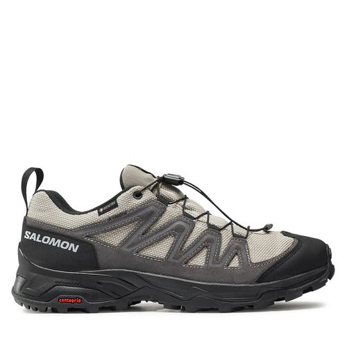 Chaussures de trekking Salomon X Ward Leather GORE-TEX L47182100 Beige - Chaussures.fr - Modalova