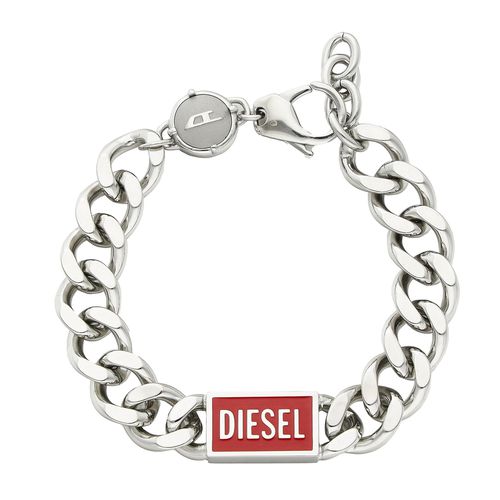 Bracelet Diesel DX1371040 Argent - Chaussures.fr - Modalova