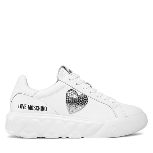 Sneakers LOVE MOSCHINO JA15014G1IIA0100 Bianco - Chaussures.fr - Modalova