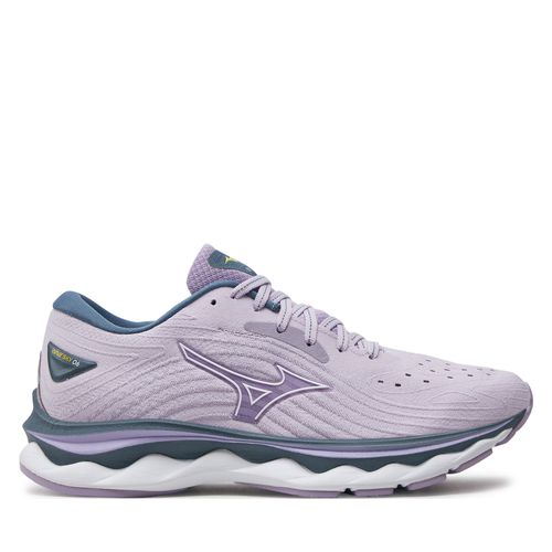 Chaussures Mizuno Wave Sky 6 J1GD220272 PASTLILAC/WHTE/CHINABLUE - Chaussures.fr - Modalova