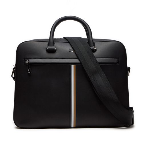 Sac ordinateur Boss Ray S Single Doc 50516645 Noir - Chaussures.fr - Modalova