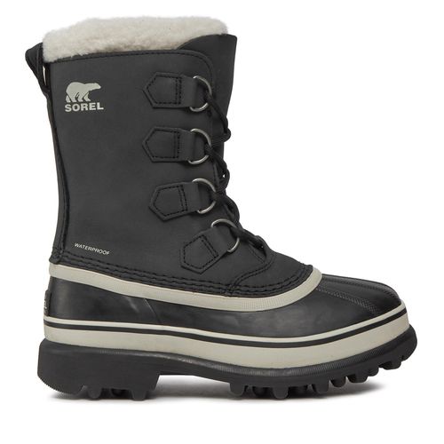 Bottes de neige Sorel Caribou NL1005 Black/Stone 011 - Chaussures.fr - Modalova