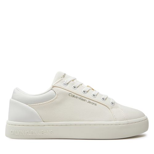 Sneakers Calvin Klein Jeans Classic Cupsole Low Lth In Dc YM0YM00976 Blanc - Chaussures.fr - Modalova