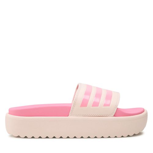 Mules / sandales de bain adidas Adilette Platform HP9409 Pink/Beige - Chaussures.fr - Modalova