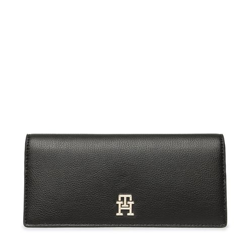 Portefeuille grand format Tommy Hilfiger Casual Large Wallet AW0AW14638 Noir - Chaussures.fr - Modalova