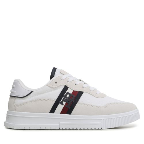 Sneakers Tommy Hilfiger Supercup Mix FM0FM04585 White YBS - Chaussures.fr - Modalova