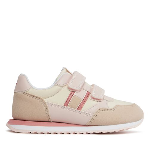 Sneakers Tommy Hilfiger Flag Low Cut Velcro Sneaker T1A9-33223-1696 S Multipink 720 - Chaussures.fr - Modalova