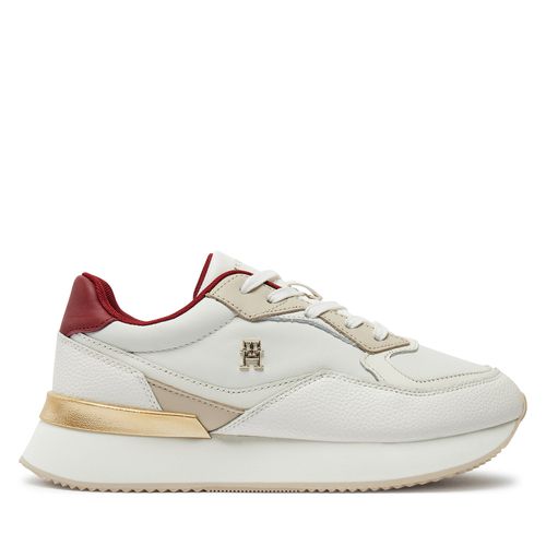 Sneakers Tommy Hilfiger Chic Chunky Runner FW0FW08203 Écru - Chaussures.fr - Modalova