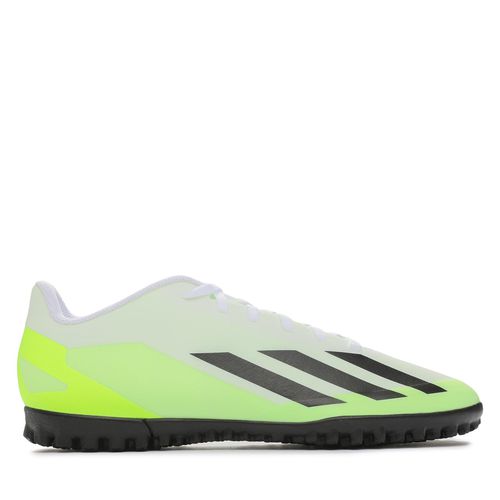 Chaussures de football adidas X Crazyfast.4 Turf Boots IE1583 Blanc - Chaussures.fr - Modalova