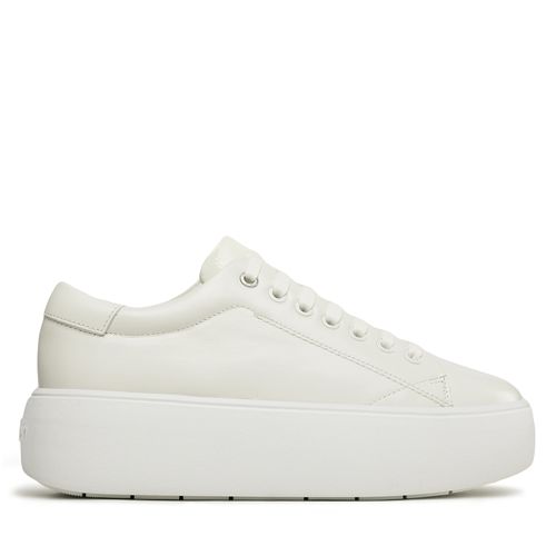 Sneakers Calvin Klein Bubble Cupsole Lace Up HW0HW01432 Blanc - Chaussures.fr - Modalova