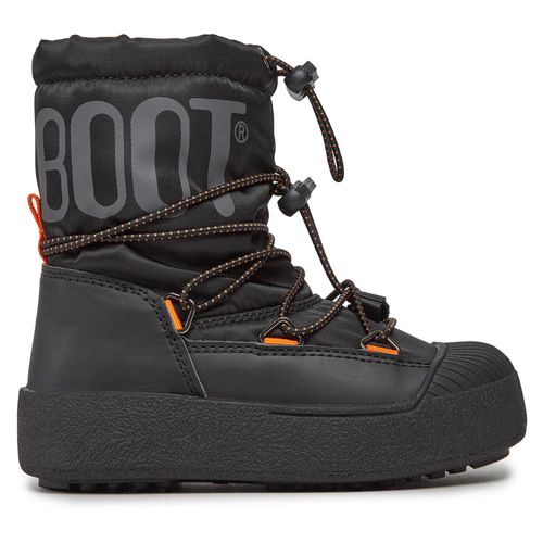 Bottes de neige Moon Boot Jtrack Polar 34300500001 Black / Orange 001 - Chaussures.fr - Modalova