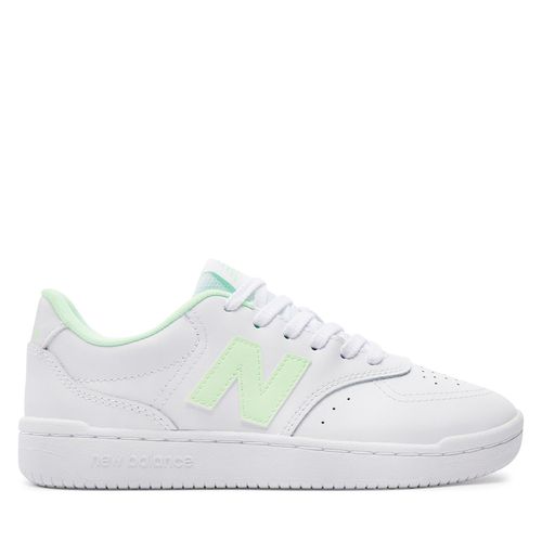 Sneakers New Balance BBW80WMG White/Green - Chaussures.fr - Modalova