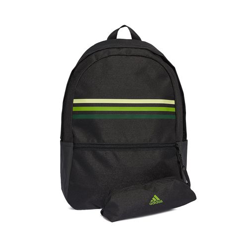 Sac à dos adidas Classic Horizontal 3-Stripes Backpack HY0743 Noir - Chaussures.fr - Modalova