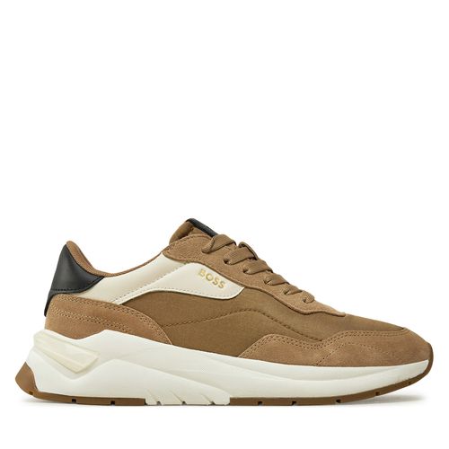 Sneakers Boss Skylar Runn 50529714 Beige - Chaussures.fr - Modalova