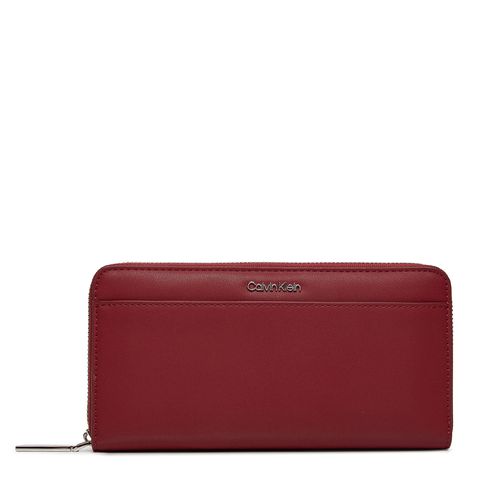 Portefeuille grand format Calvin Klein Ck Must Lg Z/A Wallet W/Slip K60K610949 Rouge - Chaussures.fr - Modalova