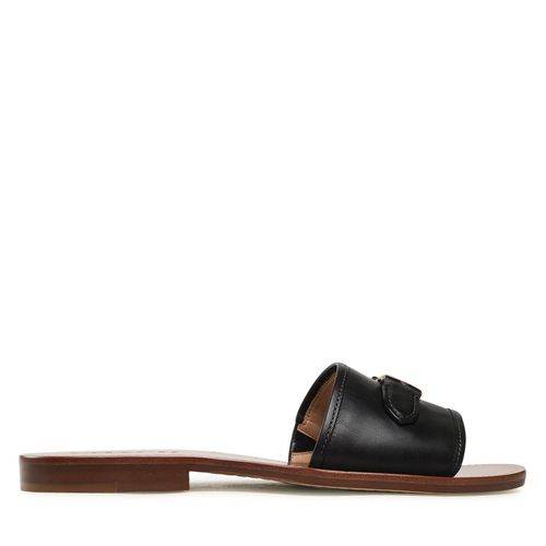 Mules / sandales de bain Coach Ina Leather Sandal CI200 Noir - Chaussures.fr - Modalova