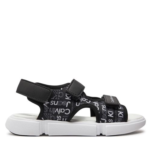 Sandales Calvin Klein Jeans V3B2-80910-1704 S Black 999 - Chaussures.fr - Modalova
