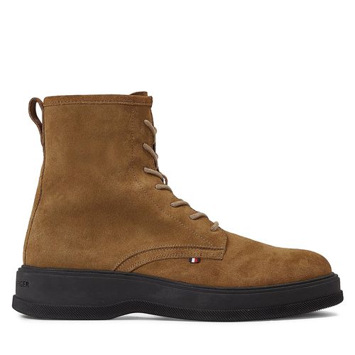 Boots Tommy Hilfiger Th Everyday Core Suede Boot FM0FM04660 Marron - Chaussures.fr - Modalova