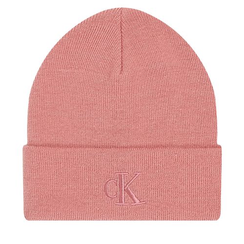 Bonnet Calvin Klein Jeans Monogram Embro K60K612319 Rose - Chaussures.fr - Modalova