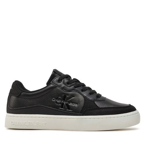 Sneakers Calvin Klein Jeans Classic Cupsole Low Lth Ml Fad YM0YM00885 Black/Bright White 0GM - Chaussures.fr - Modalova